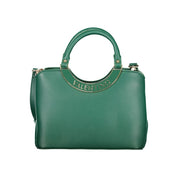 Verde Polyurethane Women Handbag