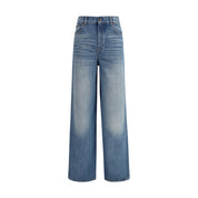 Blue Cotton Jeans Denim