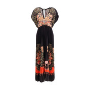 Multicolor Polyester Casual Dress