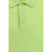 Bicolor Cotton Polo Shirt