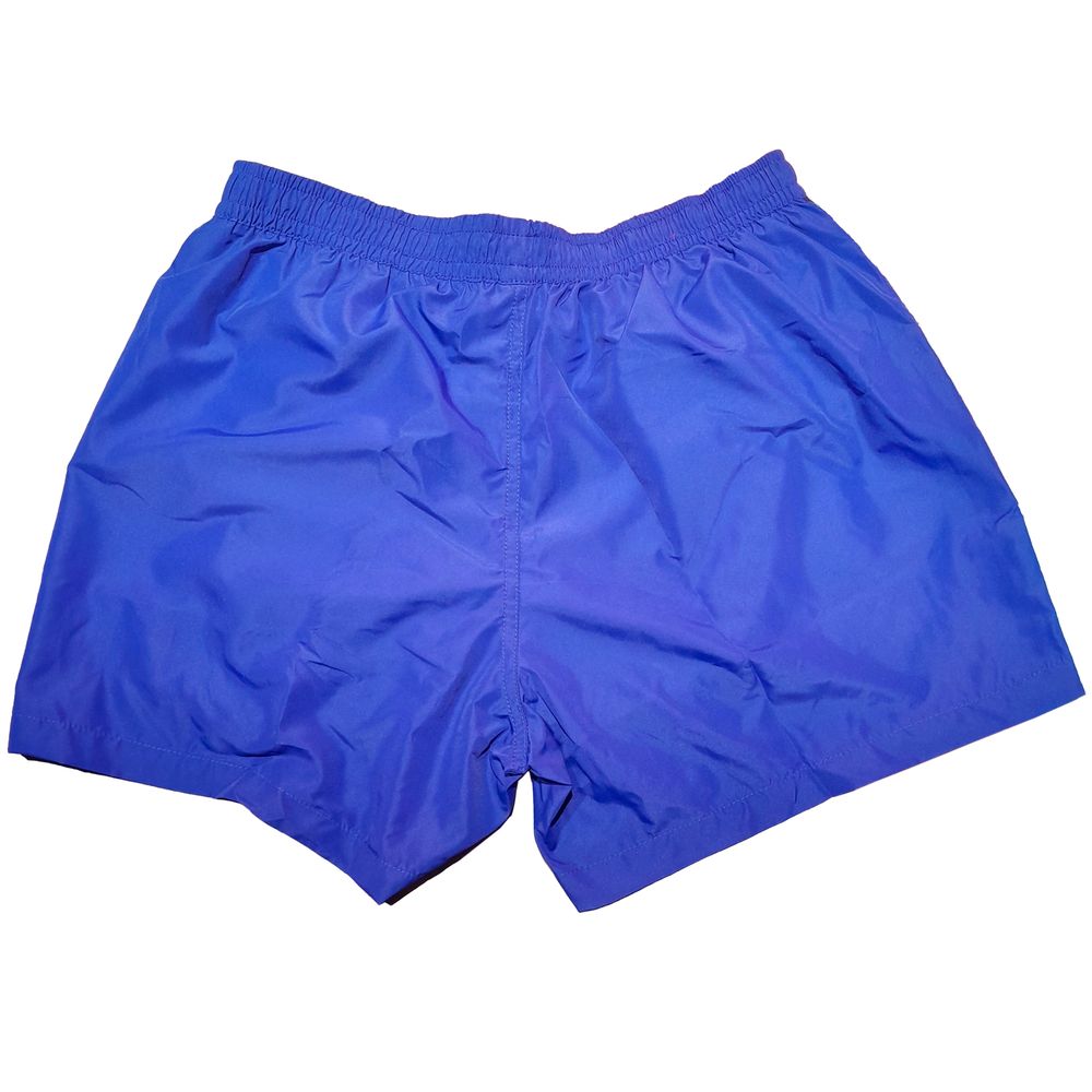 Blue Polyester Swimwear